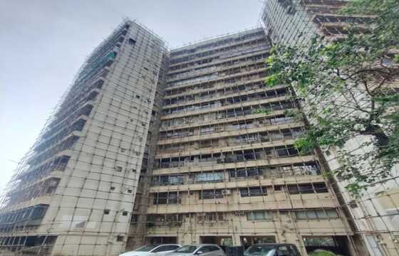 With Sea and City View, Furnished 4 BHK Converted to 3 BHK Apartment for Sale at Kanti Apartments, Bandra West.