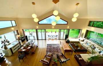 Sprawling 3 bedroom Bungalow, on 3 acres, Right on the Lake, for Homestay Holiday Stay in Kamshet