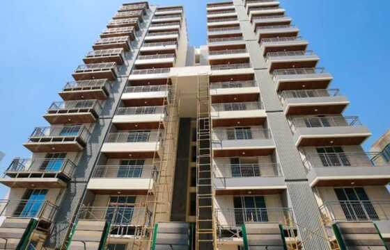 Semi Furnished 3 BHK Residential Apartment of 1060 sq.ft. Carpet Area for Rent in Insignia BKC, Santacruz East.