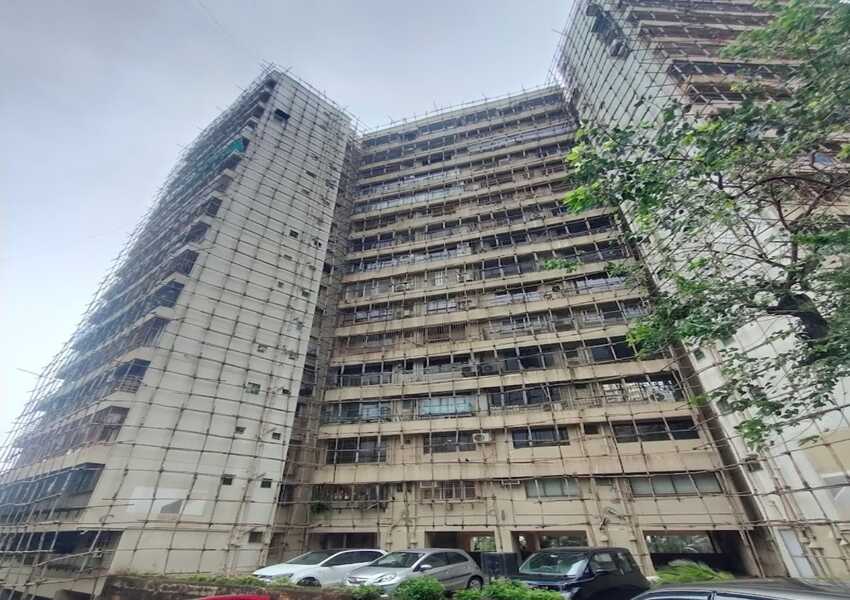 With Sea and City View, Furnished 4 BHK Converted to 3 BHK Apartment for Rent at Kanti Apartments, Bandra West.